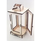 Lámpás 140x140x310x6 mm több változatban