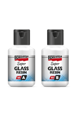 Szuper üveggyanta szett 40+40 ml