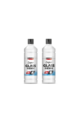 Szuper üveggyanta szett 125+125 ml