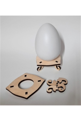 Tojástartó lapra szerelve 100x100x35 mm (kivágás 50 mm) 1 szett/csomag