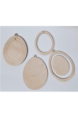 Tojás szett 95x130x3+3 mm 1 szett/csomag