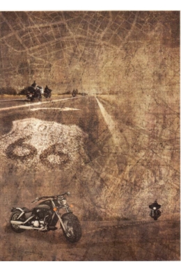 Rizspapír-motor