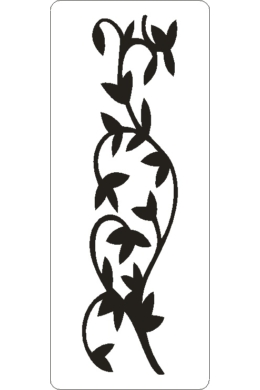 3D stencil 80x195x1 mm ST1007