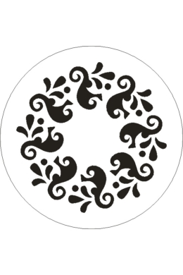3D stencil 150x150x1 mm ST3004