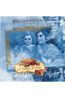 Angyalok - szalvéta 33x33 cm 
