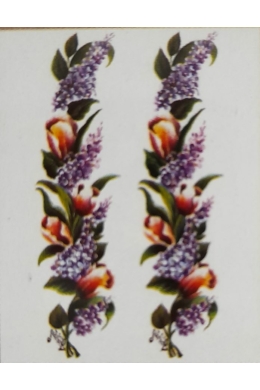 Transzfer-tulipánok 25x35 cm