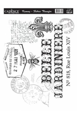 Transzfer textilre - Feliratok