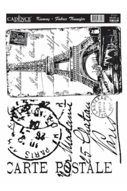 Transzfer textilre - Eiffel torony
