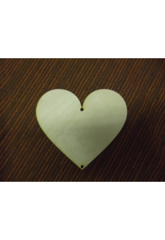 Szív - duci szív 5 mm vastag több méretben