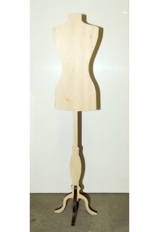 Próbababa álló 90x400x6 mm