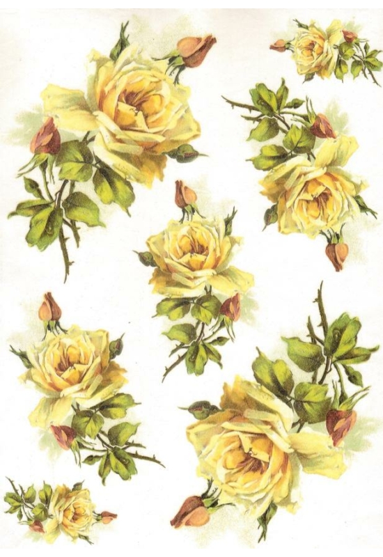 Rizspapír-rózsák