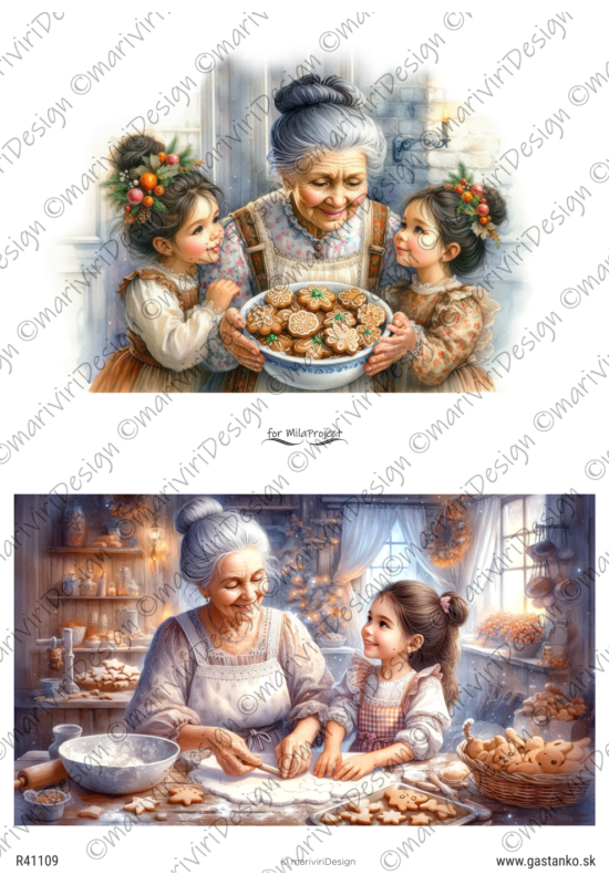 Rizspapír-Nagymama sütije