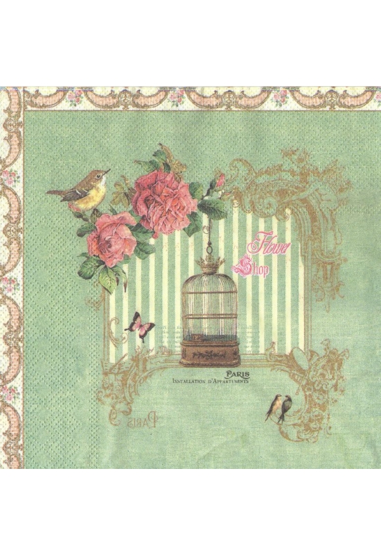 Madaras szalvéta 33x33 cm
