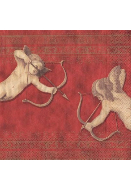 Angyalok - szalvéta 33x33 cm 
