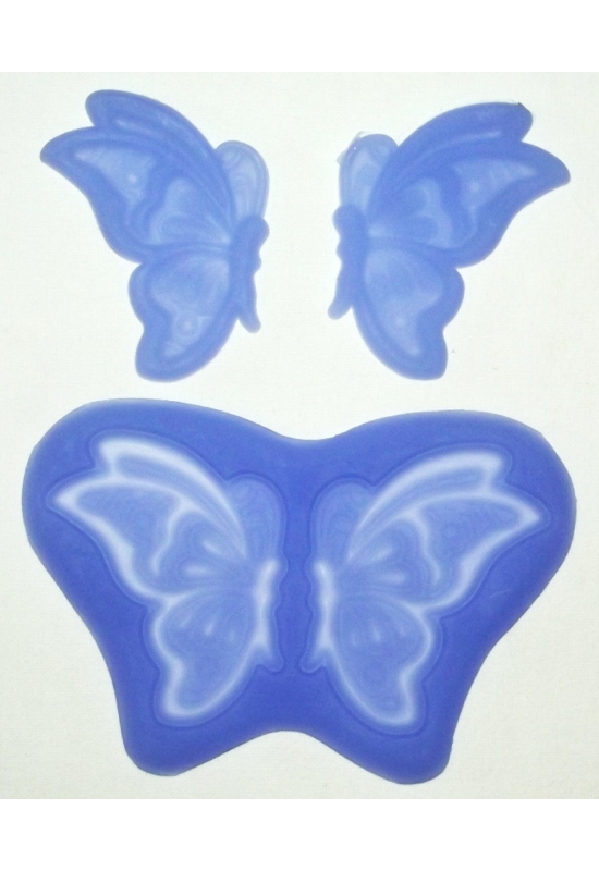 Szilikon forma: pillangó - lepke / dupla