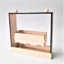 Láda hinta 200x200x60 mm keretben lapra szerelve