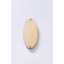 Falap ovális 30x60x3 mm 2 lyukkal